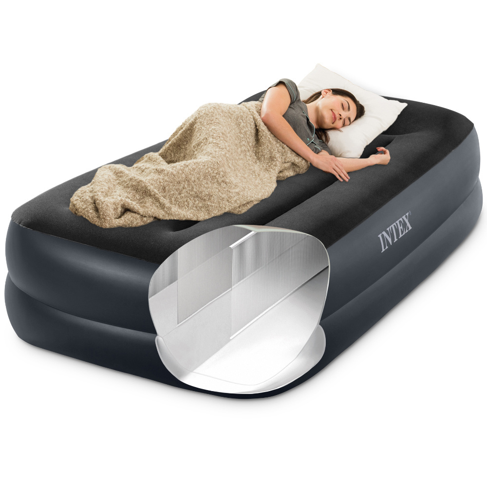 Materac z wbudowaną pompką Dura-Beam INTEX 64122
