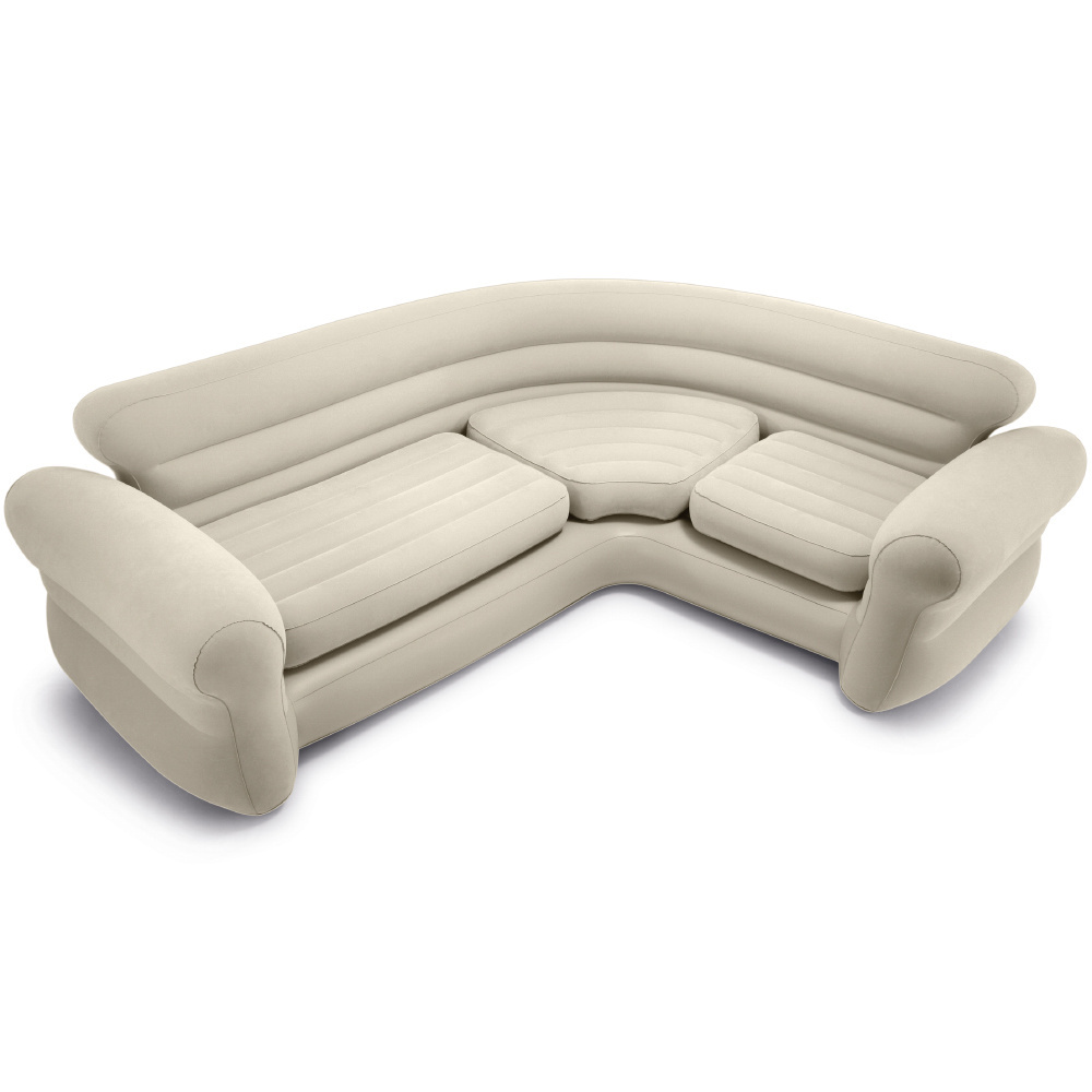 DMUCHANA kanapa SOFA +Poduszki ZIELONA INTEX 68573