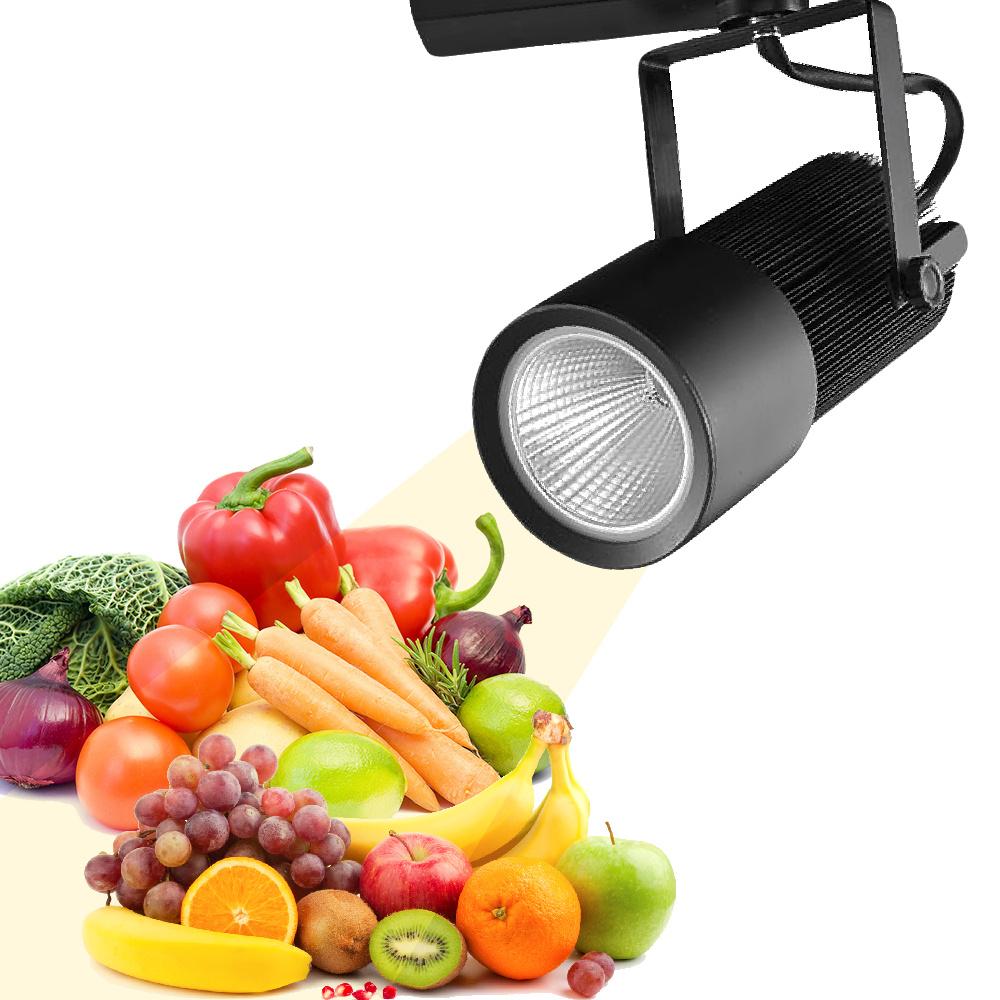 Lampa Reflektor szynowy do warzyw i owoców LED 30W | Barwa 3300K